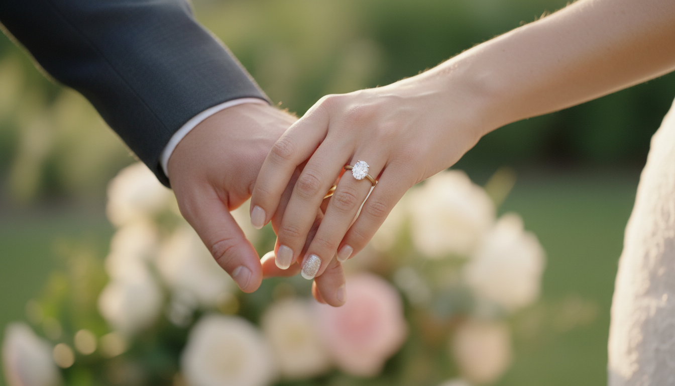 Elegant wedding setting