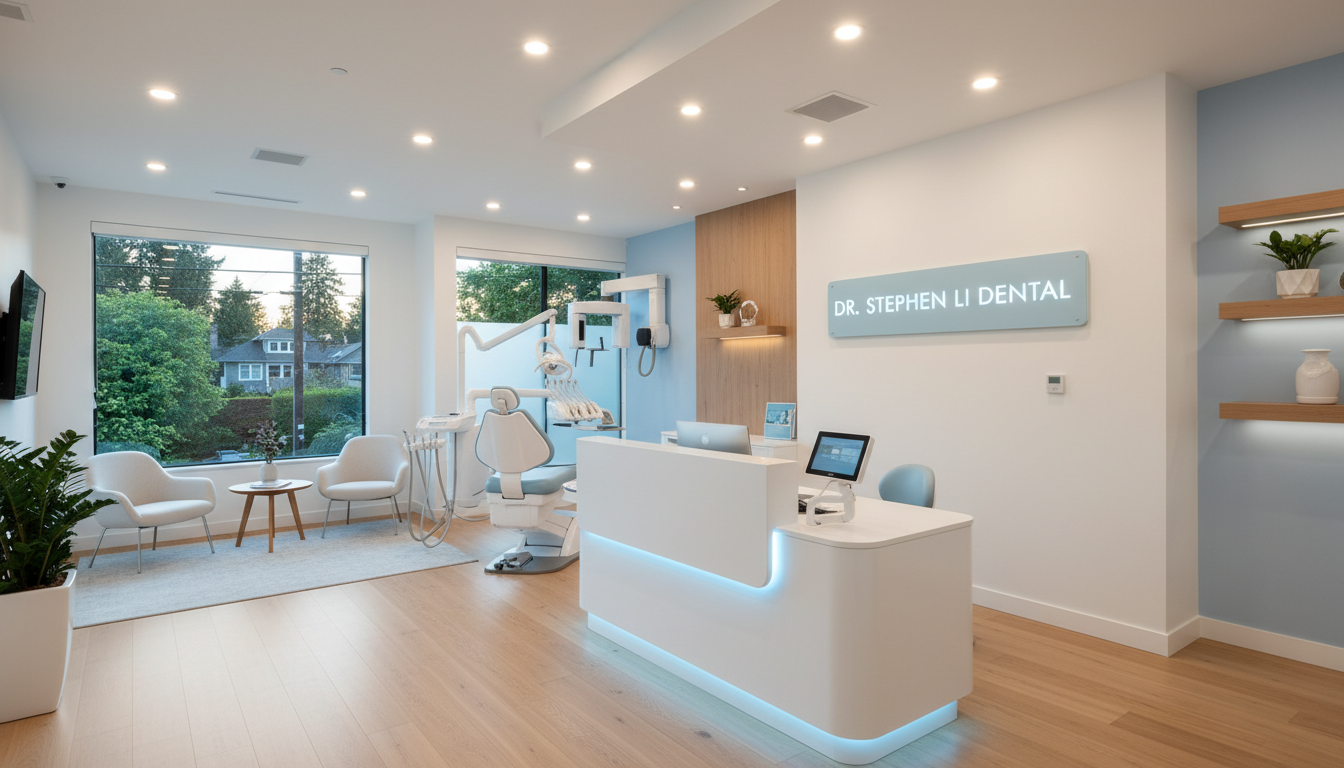 Modern dental clinic interior